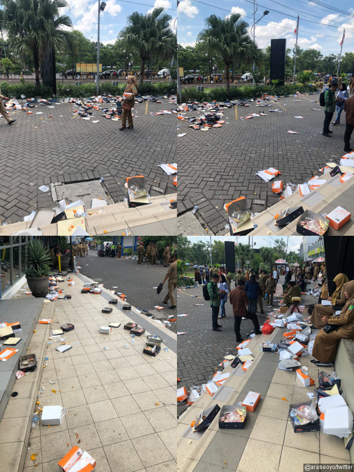 Pertemuan Lurah Se-Jatim Hasilkan \'Lautan\' Sampah, Pemprov Minta Maaf