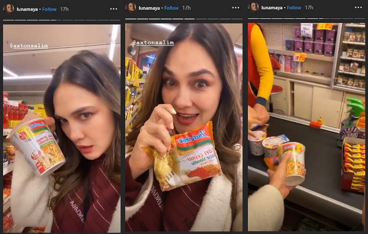 Liburan ke Turki, Luna Maya Kangen Makan Mie Instan Asal Indonesia