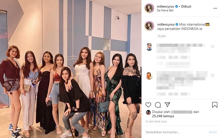 Millendaru Ngaku Miss International Perwakilan Indonesia, Teman-teman \'Cantik\' Curi Fokus