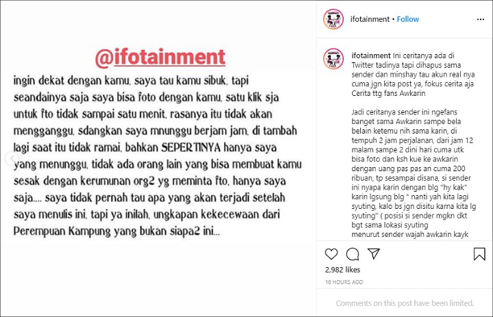 Awkarin Dibilang Sombong Saat Sambangi Toraja, Fans Beri Pembelaan ini