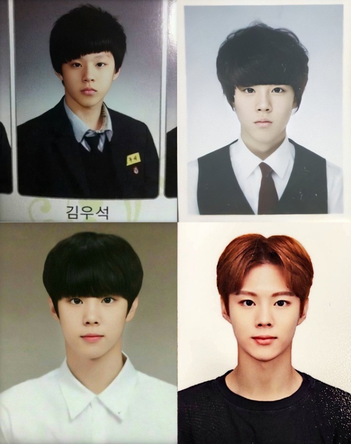 Kim Wooseok Jadi Perbincangan Netizen Korea Usai Foto ID Zaman Remaja hingga Dewasa Tersebar