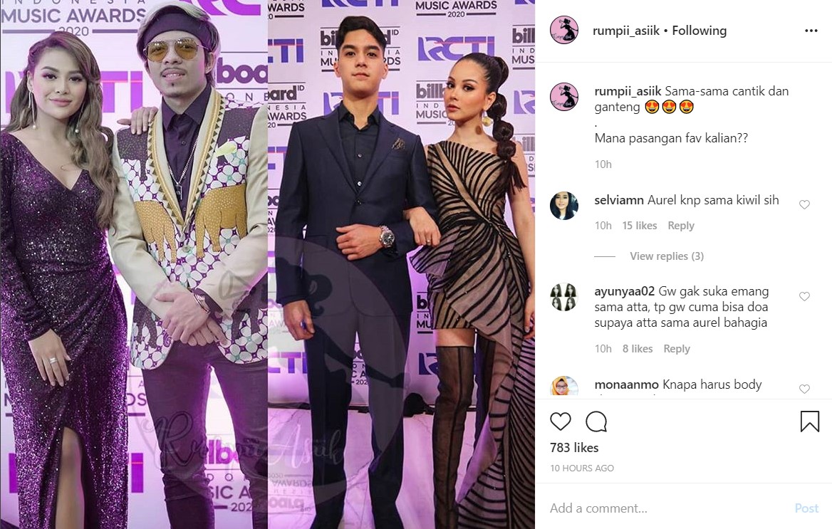 Atta Halilintar dan Al Ghazali Dibandingkan Saat Bawa Gandengan Di BIMA 2020