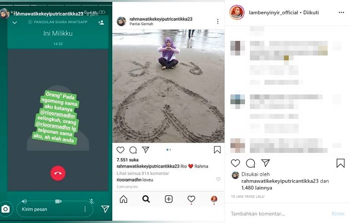Kekeyi Pamer Mesra Telponan Saat Rio Diduga Selingkuh, Fakta Lain Terungkap