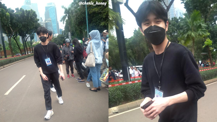 Fans Indonesia Kesengsem Staf NCT Dream yang Ganteng Ini Saat Konser