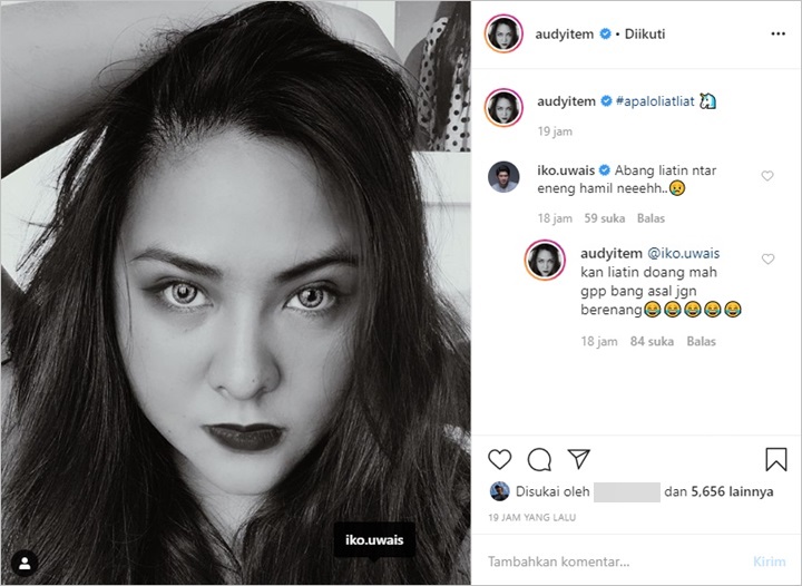Audy Item dan Iko Uwais