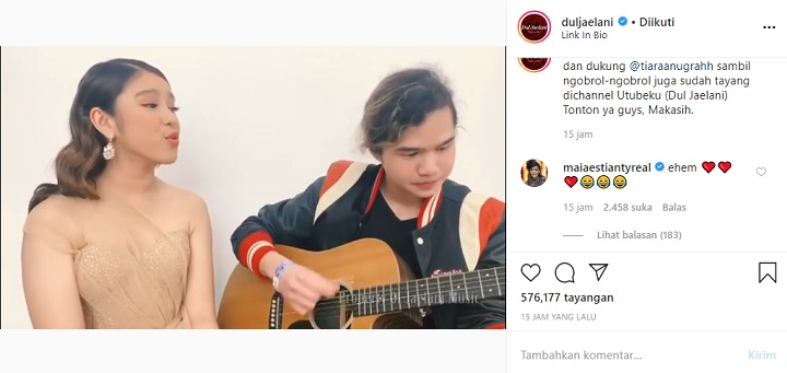 Tak Mau Kalah dari Anang Hermansyah, Maia Estianty Juga Beri Restu Dul Jaelani Dekati Tiara Idol?