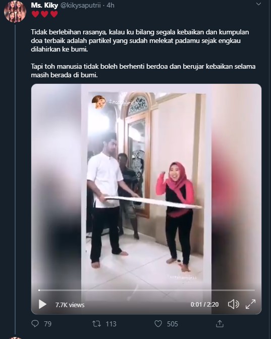 Video Kiky Saputri Untuk Sambut Ulang Tahun Reza Rahadian Bikin Netizen Gerah