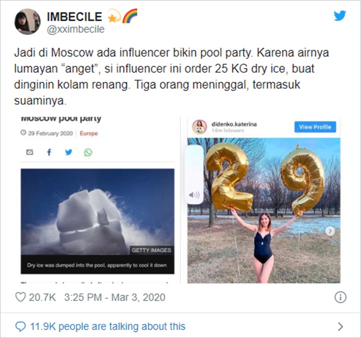 Dry ice