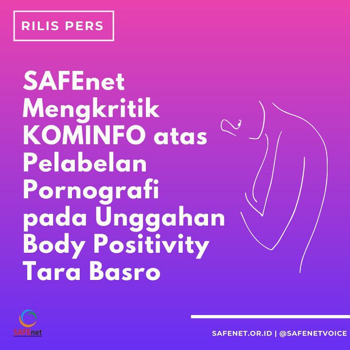 Fotonya Disebut Melanggar UU ITE, Tara Basro Posting Ini