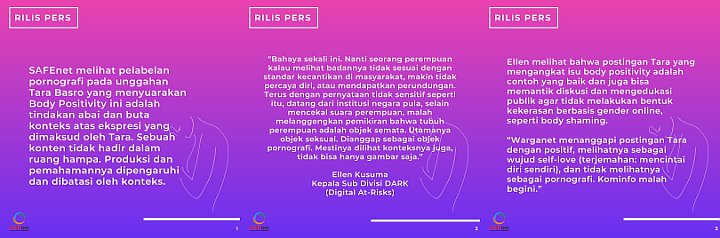 Fotonya Disebut Melanggar UU ITE, Tara Basro Posting Ini