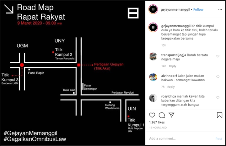 Tolak RUU Omnibus Law, \'Gejayan Memanggil\' Siap Kembali Panaskan Yogyakarta