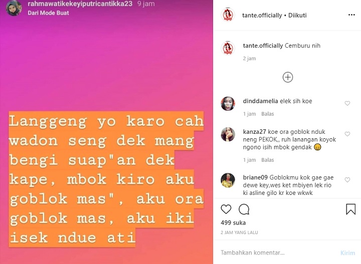 Dipilih Rio Ramadhan untuk Selamanya, Rahmawati Kekeyi: Kamu Pikir Aku Bodoh