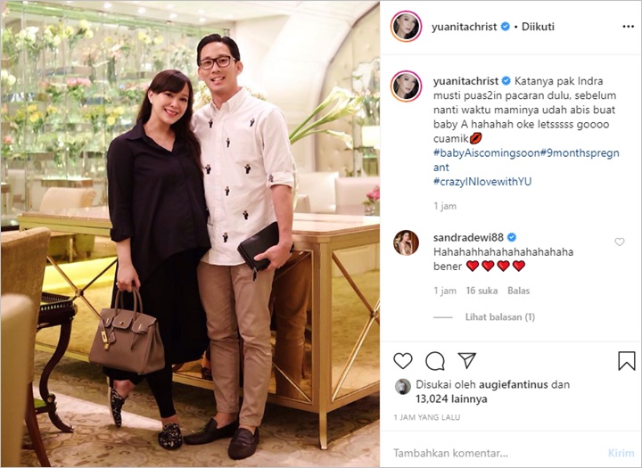 Yuanita Christiani dan Indra Wiguna