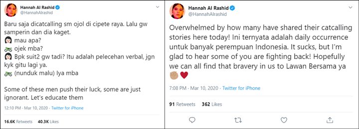 Hannah Al Rasyid Tegur Driver Ojol Pelaku Catcalling Sampai Malu, Ajak Wanita Berani Melawan