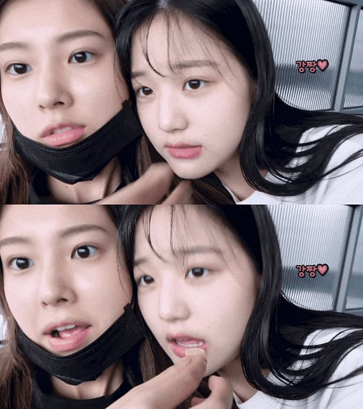 Netizen Bandingkan Wajah Polos Jang Won Young dan Kang Hyewon IZ