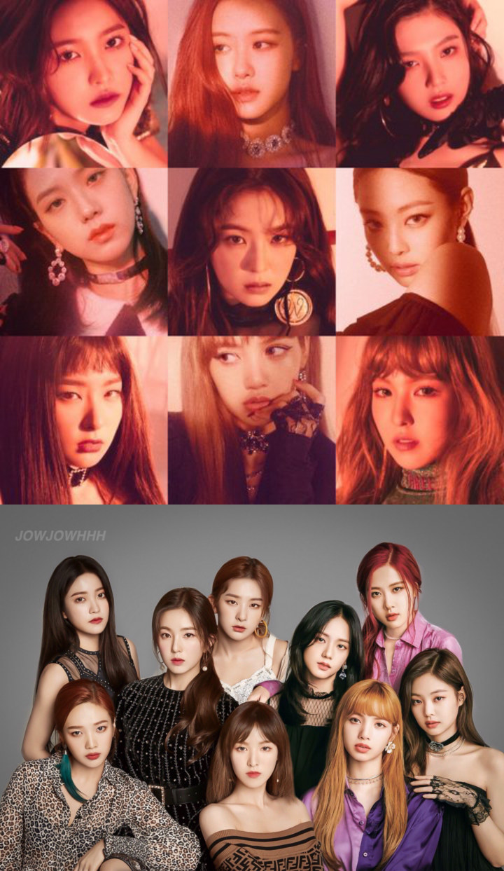 Heboh \'BLACK VELVET\', Begini Jadinya Jika BLACKPINK dan Red Velvet Satu Grup 2
