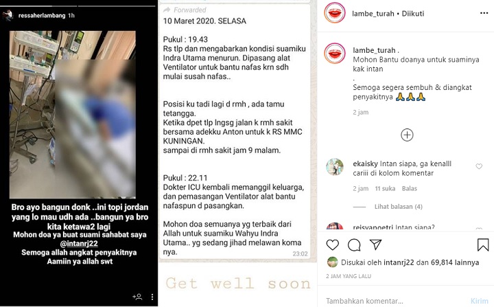 Ressa Herlambang \'Bangunkan\' Suami Intan RJ yang Sedang Koma dengan Tawarkan Barang ini