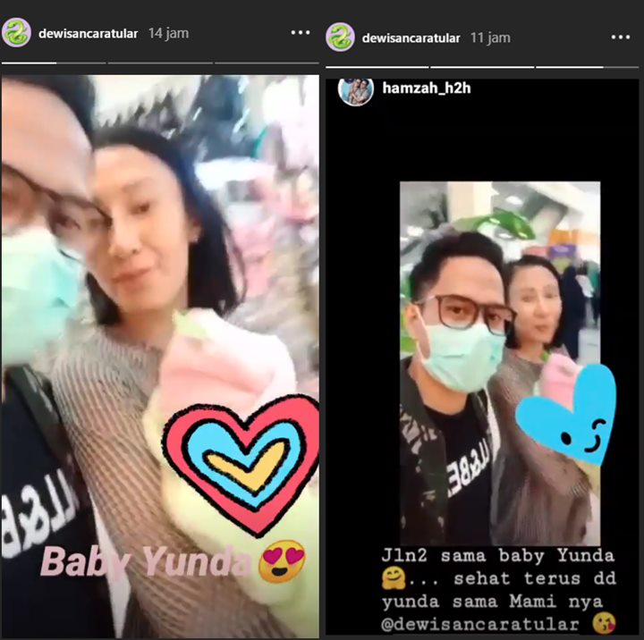Dewi Sanca Bagikan Foto Bareng Bayi dan Ungkap Namanya, Sudah Melahirkan?