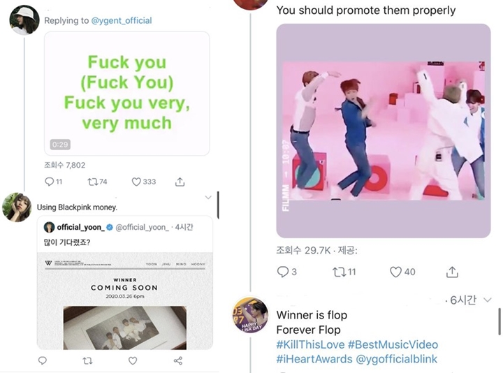 Kang Seung Yoon WINNER Dimaki-maki Fans BLACKPINK 1