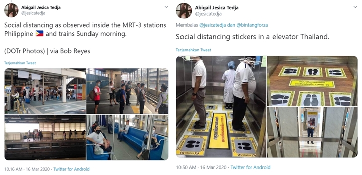 #GerakanSocialDistancing Jadi Trending, Potret Situasi di Tiongkok Curi Perhatian-2