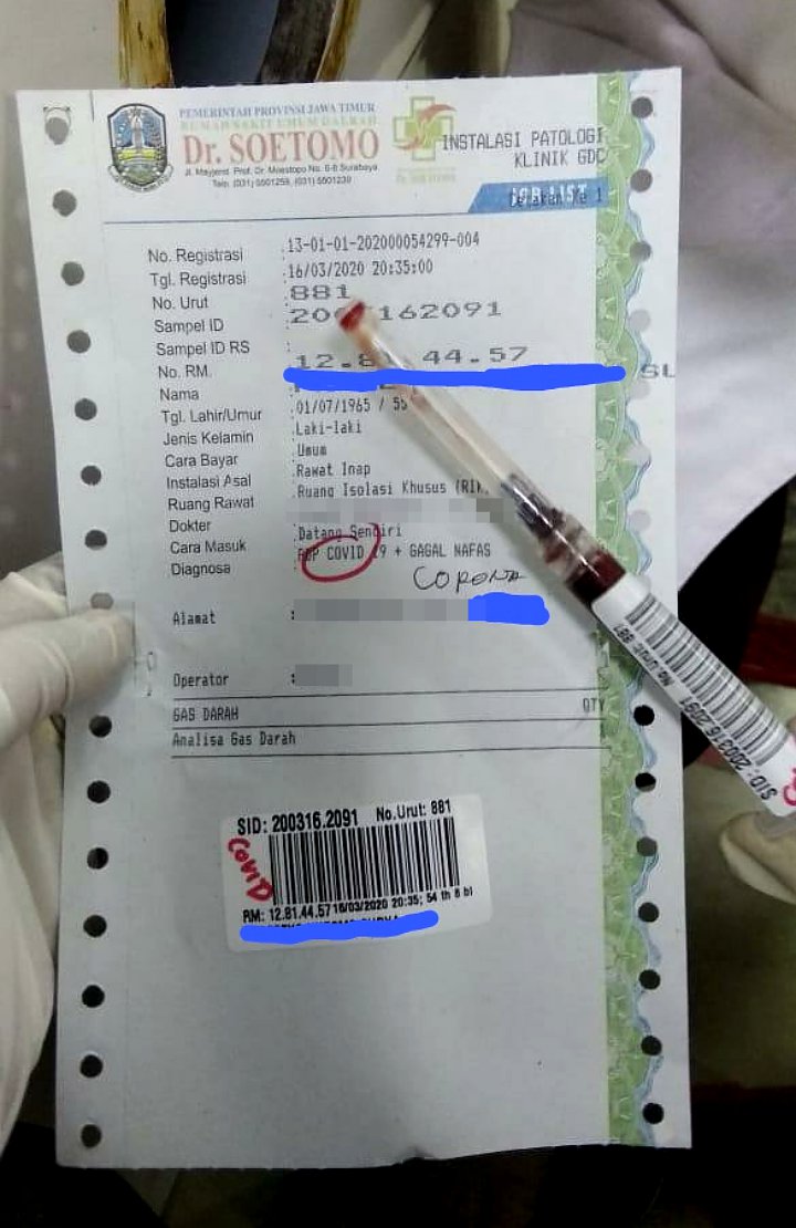 Dirut RSU Soetomo dan Khofifah Adakan Rapat Bahas Hasil PDP Corona Surabaya yang Viral