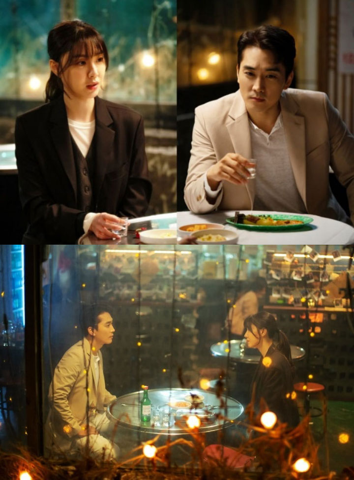 Begini Momen Manis Seo Ji Hye dan Song Seung Heon di Foto Adegan \'Shall We Eat Dinner Together?\'