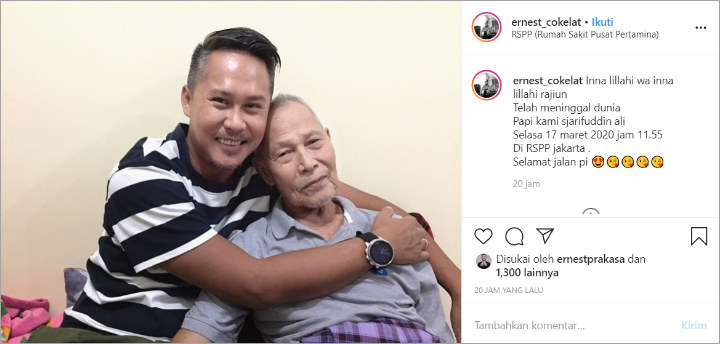 Kabar Duka, Ayah Mertua Nirina Zubir Meninggal Dunia