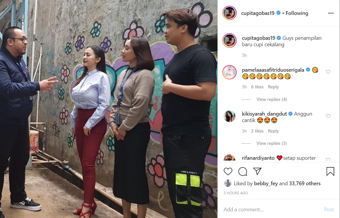 Cupi Cupita Buktikan Kesungguhan Rubah Imej, Penampilan Baru Banjir Dukungan