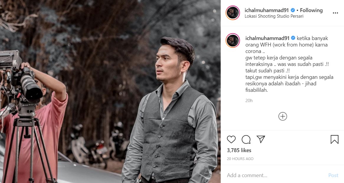 Khawatir Tak Bisa WFH, Ichal Muhammad Sebut Kerjanya Sebagai Jihad