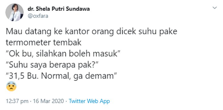 Cuitan Dokter Soal Thermal Gun Dengan Hasil \'Tak Manusiawi\', Tuai Beragam Komentar Warganet