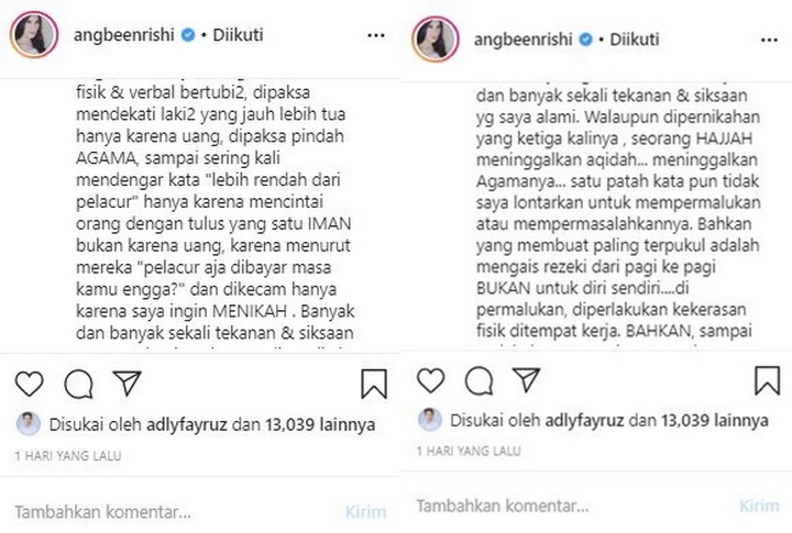 Pacar Adly Fairuz Terima Kekerasan dari Ibunda?