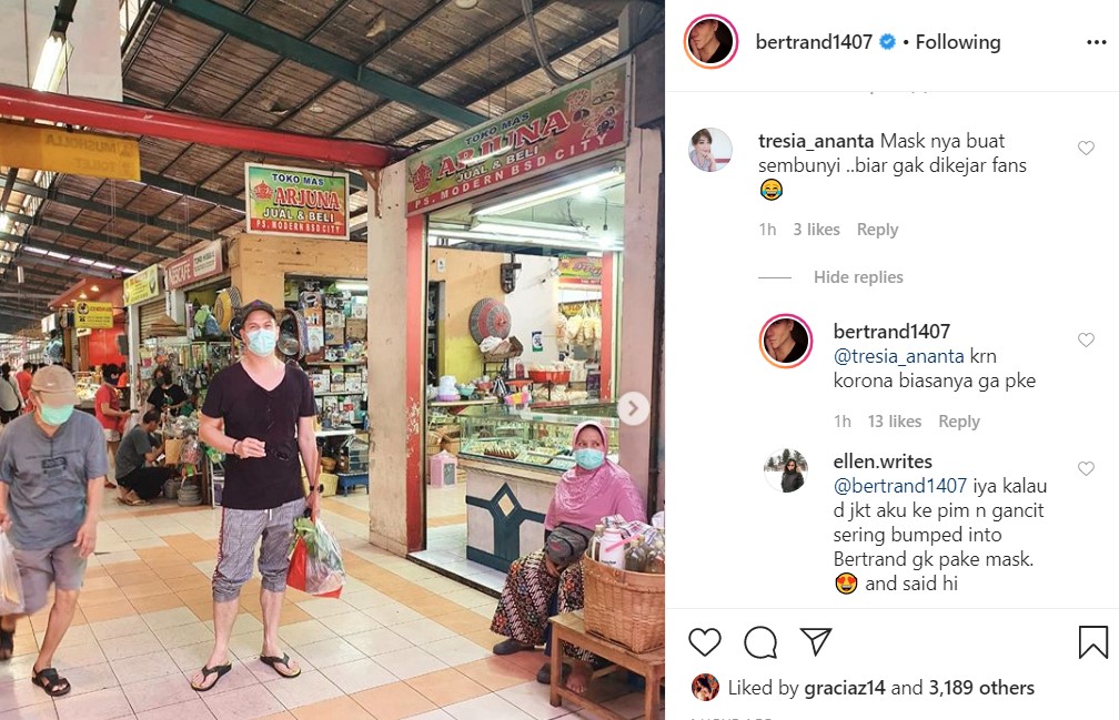 Mamanya Sakit, Bertrand Antolin Gantikan Ke Pasar Dengan Persiapan Ini