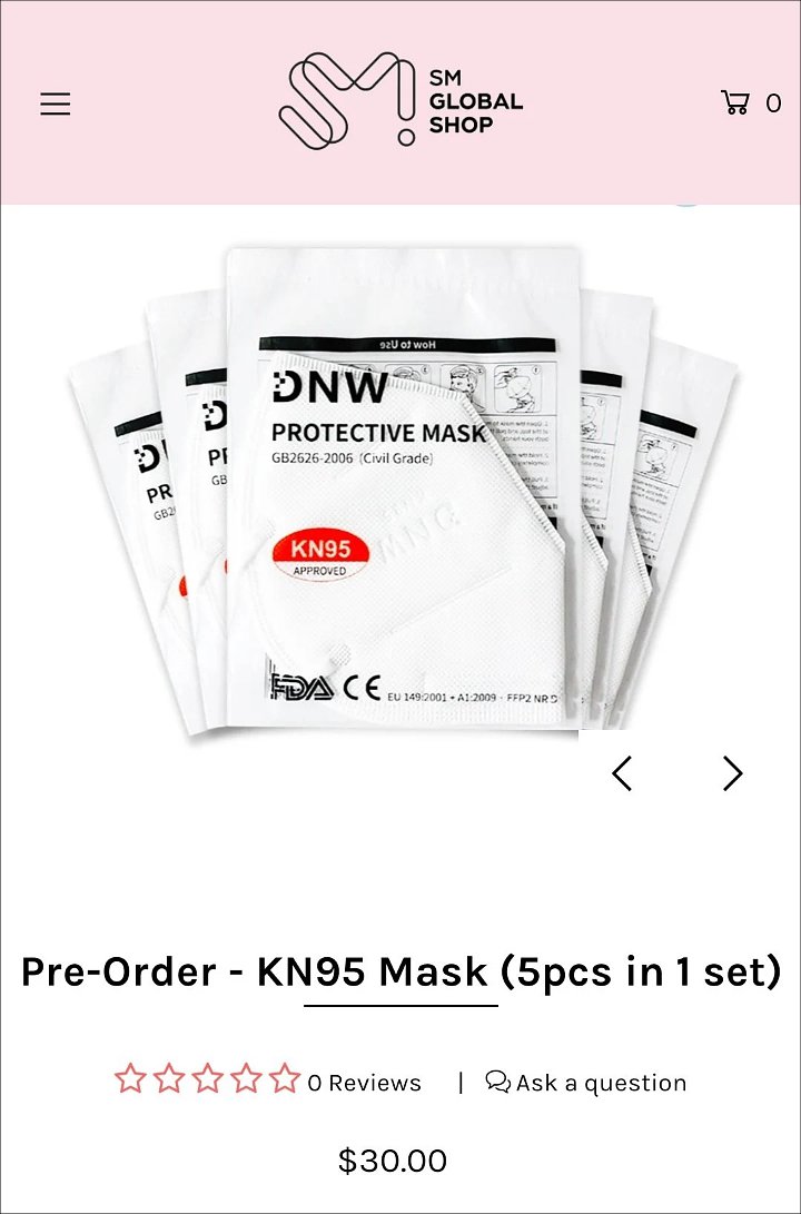 SM Ent Dikritik Lantaran Cari Untung Jual Masker Mahal di Tengah Merebaknya Virus Corona