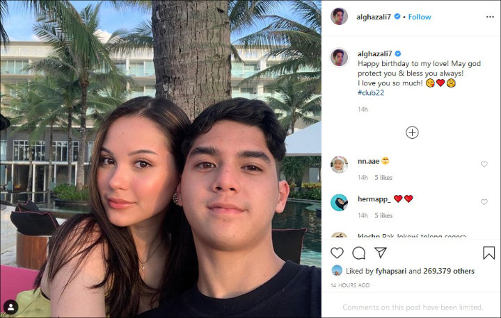 Ulang Tahun, Alyssa Daguise Dapat Kejutan Romantis Dari Al Ghazali