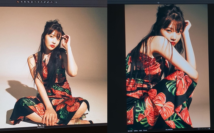Joy Red Velvet tebar Foto Diri nya Di Balik layar Pemotretan, Bodi Sempurna nya BIkin Semua Orang Iri