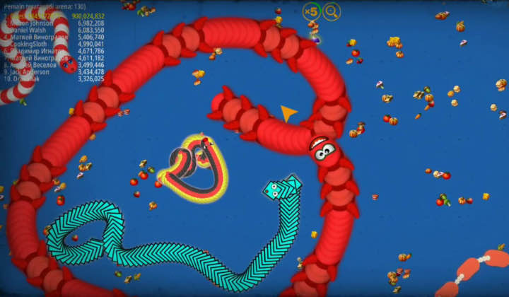 Worms Zone.Io, Game Seru yang Bisa Kamu Mainkan Buat Usir Bosan Saat Di Rumah Aja Karena Corona