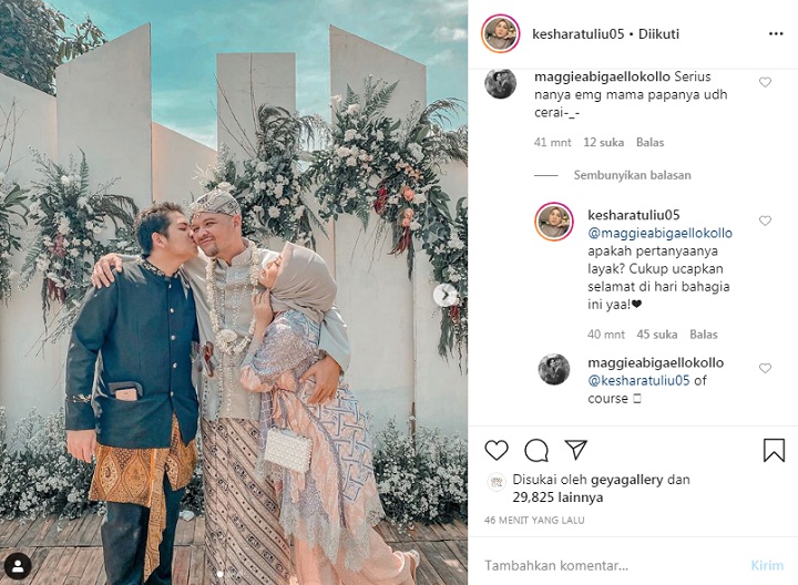 Sang Papa Menikah Lagi, Kesha Ratuliu Jawab Begini Soal Perceraian Ortu