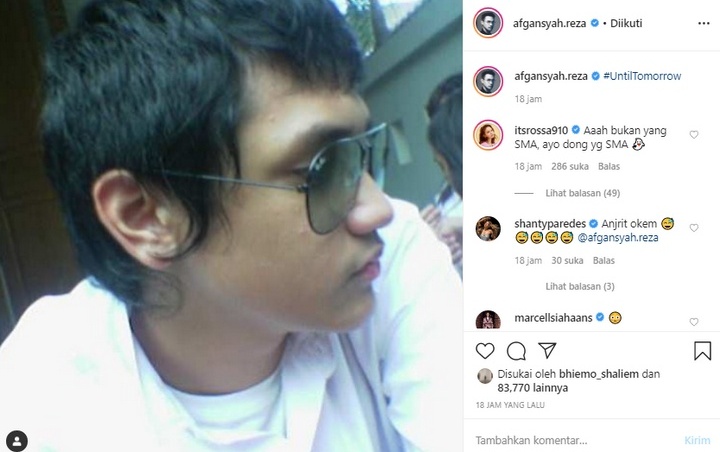 Foto SMA Afgan Banjir Komentar Artis