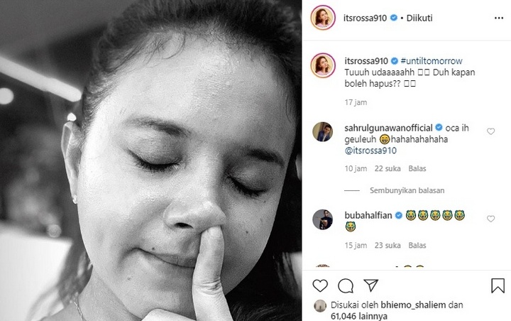 Menghayati Saat Ngupil, Rossa Bikin Ngakak