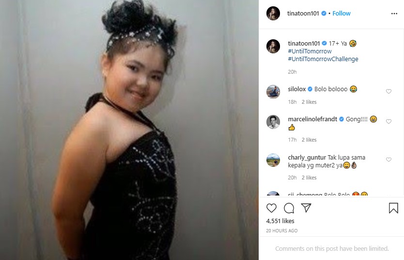 Bikin Ngakak, Potret Lawas Tina Toon Ini Ingatkan Netizen Pada Goyangan \'Bolo-Bolo\'
