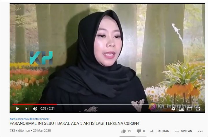 Peramal Anggra Putri Tania