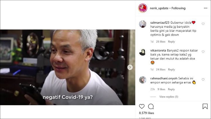 Ganjar Pranowo Dipuji