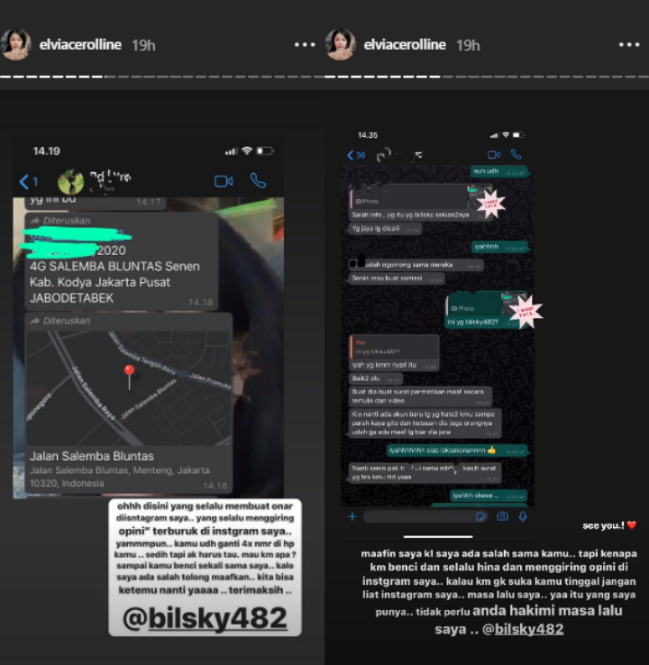 Terus Dihujat Usai Putus, Elvia Cerolline Ancam Somasi Fans Billy Syahputra