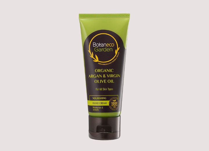 Botaneco Garden Organic Argan & Virgin Olive Oil Nourishing Hand Cream