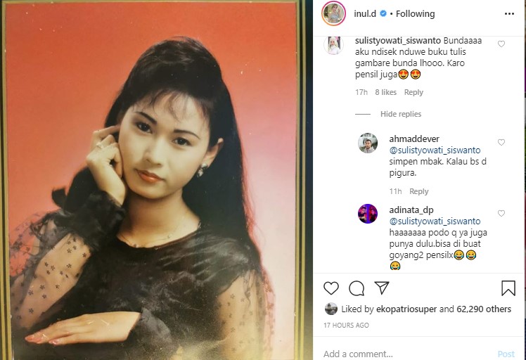 Inul Daratista Bagikan Potret Masa Remaja, Ternyata Ini Yang Bikin Adam Jatuh Cinta