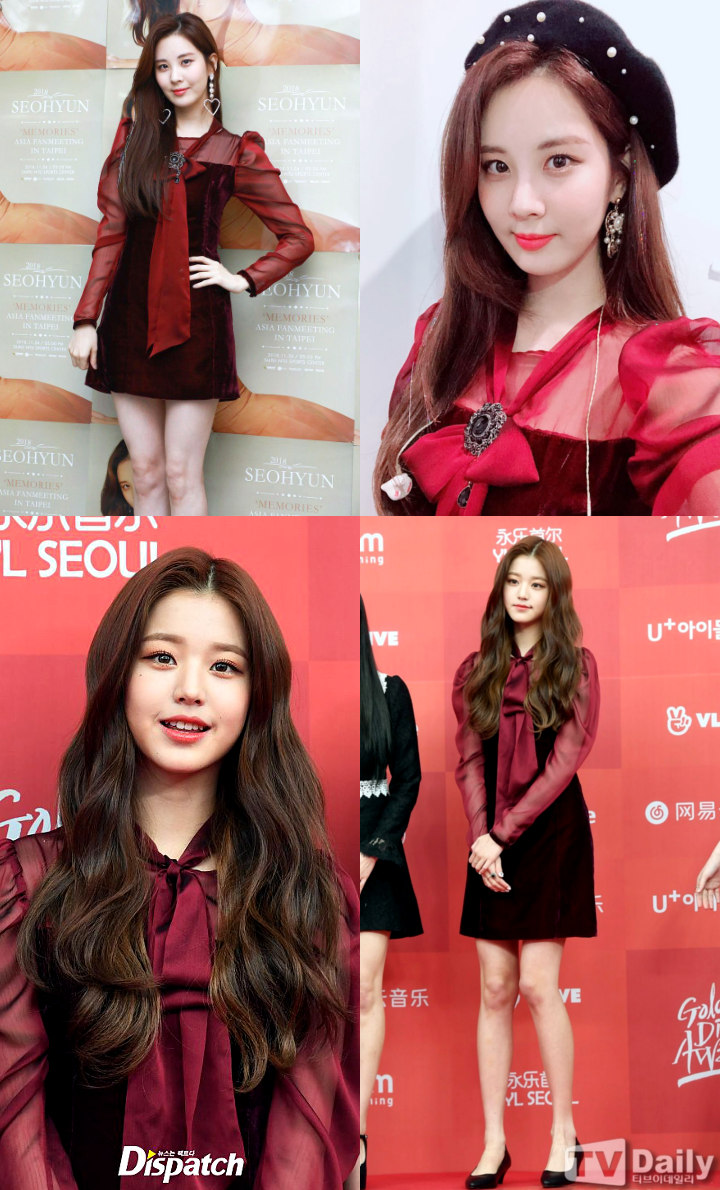 Seohyun SNSD dan Jang Won Young IZ