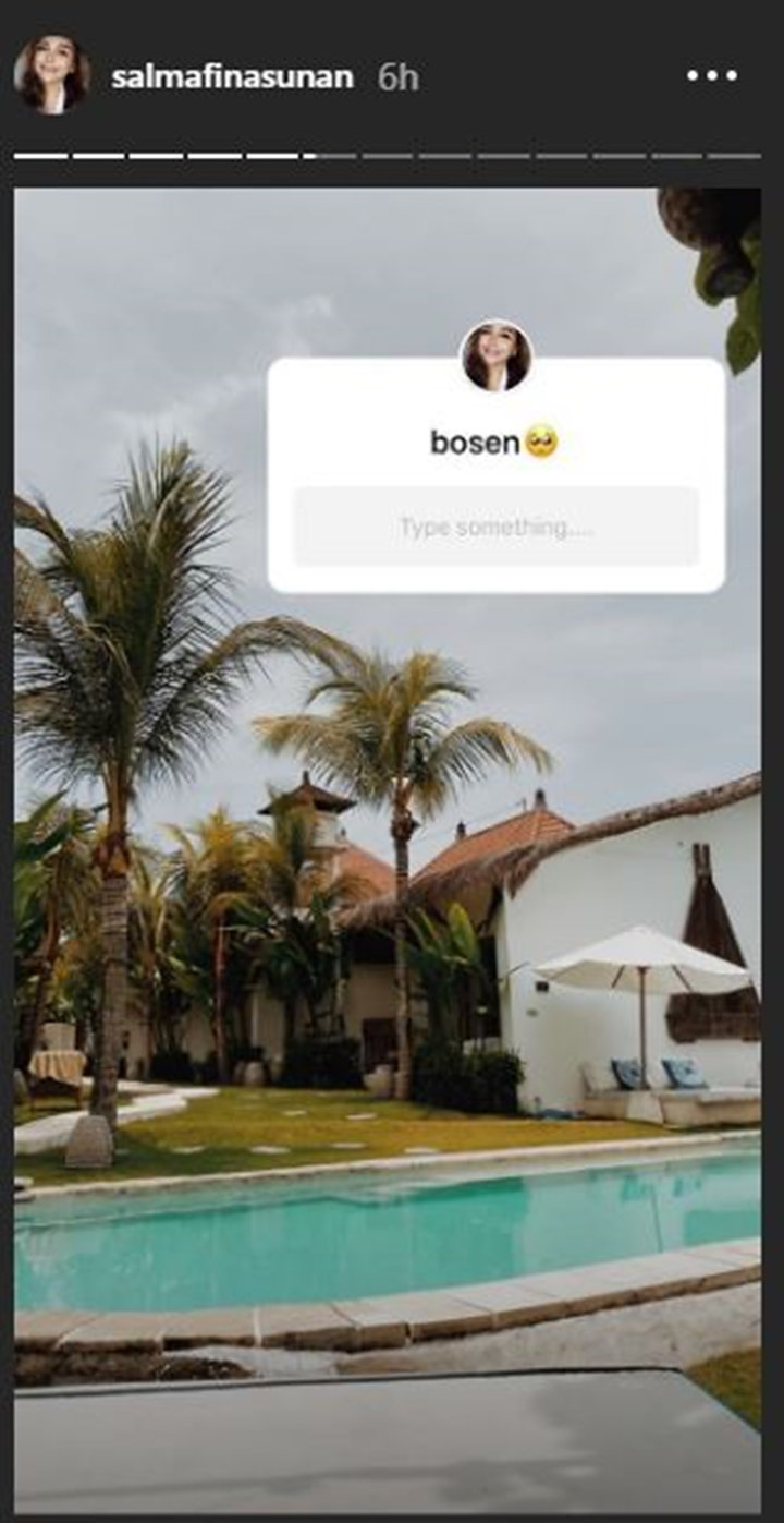 Isolasi Diri di Bali, Salmafina Sunan Habiskan Belasan Juta Untuk Sewa Apartemen