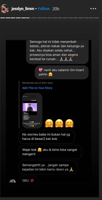 Andrea Dian Tanggapi Permintaan Maaf Jesslyn Lim Usai Salah Beri Ucapan Selamat Positif Corona