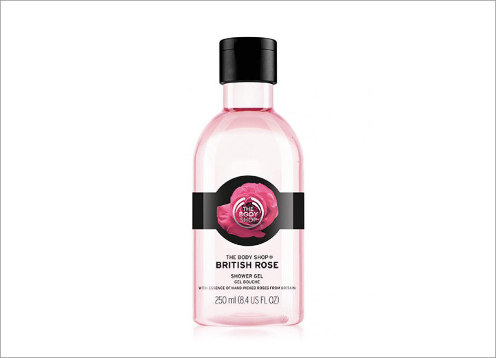 The Body Shop British Rose Shower Gel