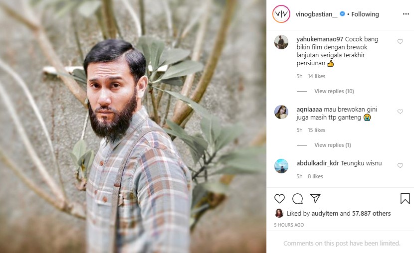 Vino G Bastian Tampil Brewokan Setelah Hampir 3 Pekan Jalani Karantina Mandiri